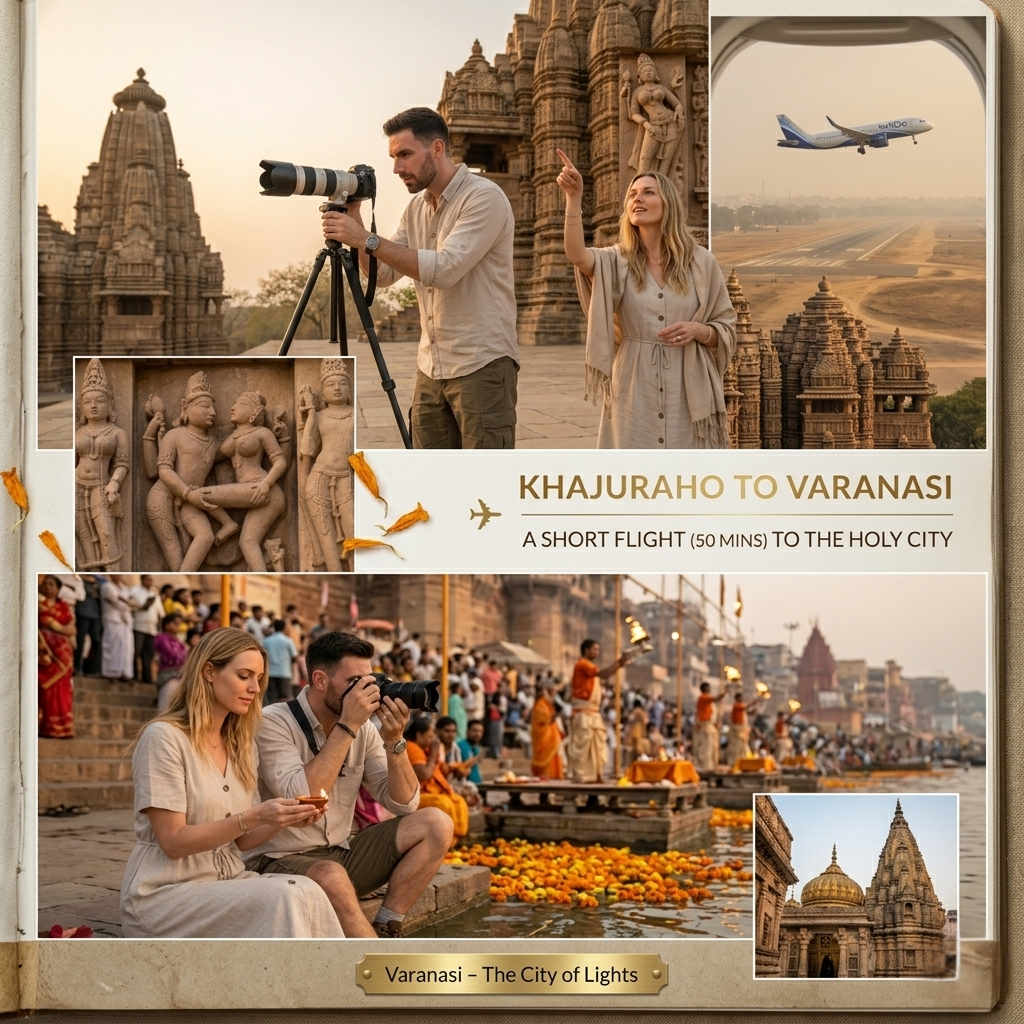 Khajuraho – Varanasi